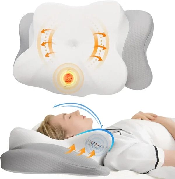 Pillow for Sleep Apnea: Ergonomic Memory Foam