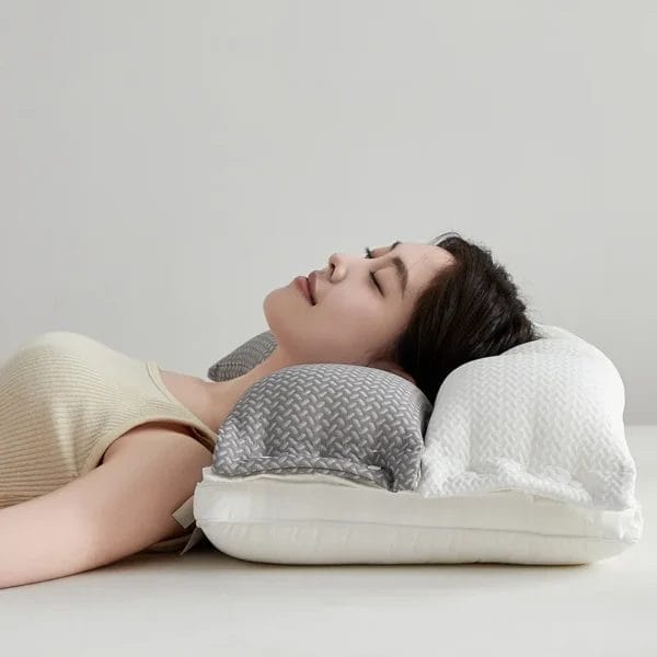 Pillow for Sleep Apnea: Double-Layer Neck Protection