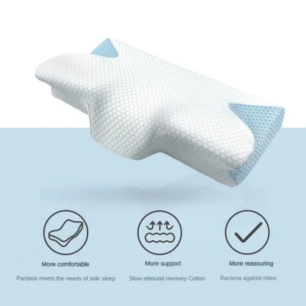 Butterfly Memory Pillow for Sleep Apnea Relief - Image 5