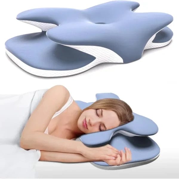 Ice Silk Memory Foam Pillow for Sleep Apnea