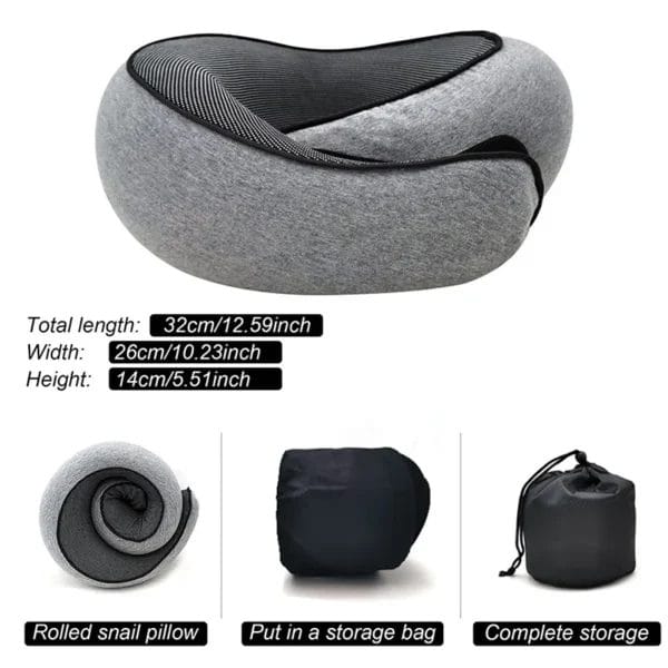 Pillow for Sleep Apnea Travel Neck - Image 3