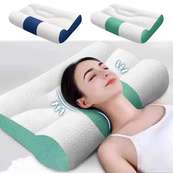 Pillow for Sleep Apnea: Memory Foam Cervical Support