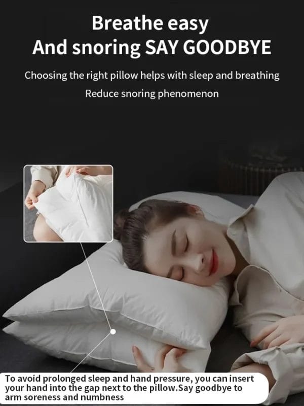 Honeycomb Pillow for Sleep Apnea Support - Image 3