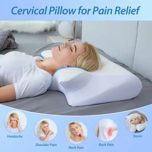 2-in-1 Pillow for Sleep Apnea Comfort - Image 4