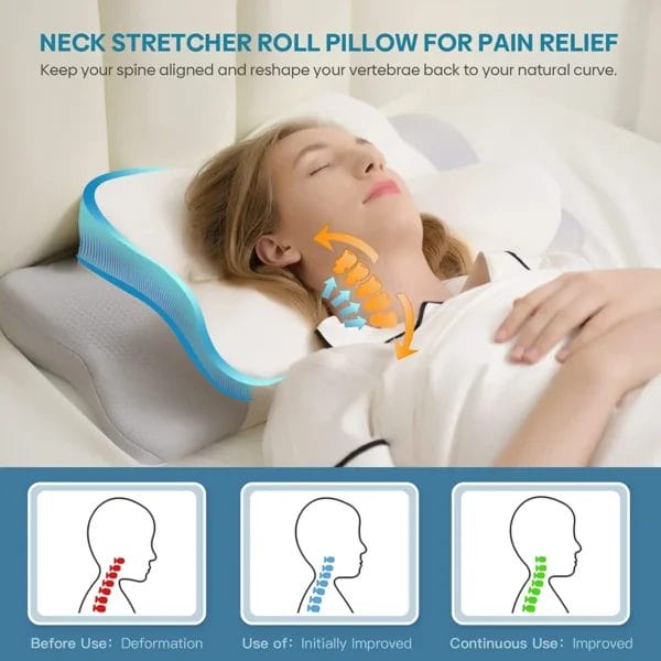 Pillow for Sleep Apnea: Ergonomic Memory Foam - Image 7