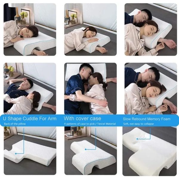 Memory Foam Pillow for Sleep Apnea - Image 3